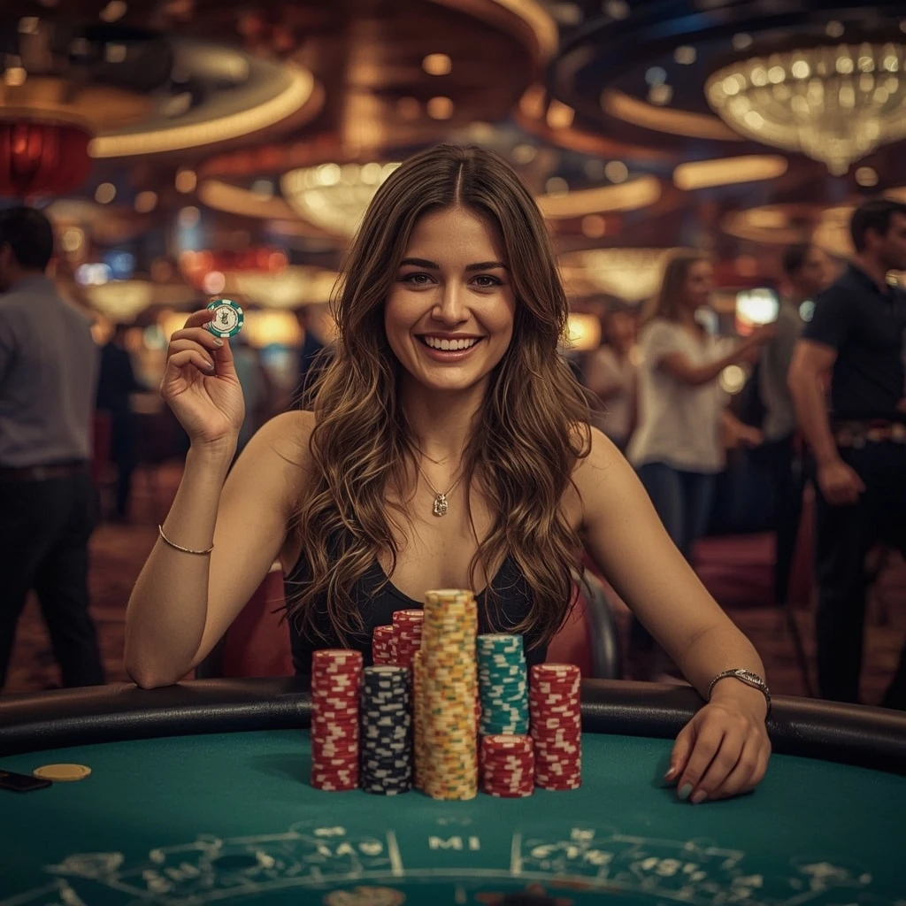 bonus dans les mains de l'homme au casino TRUE FLIP CASINO