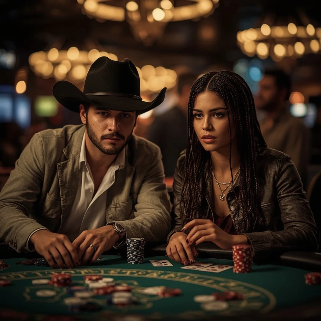photo de deux joueurs de poker TRUE FLIP CASINO